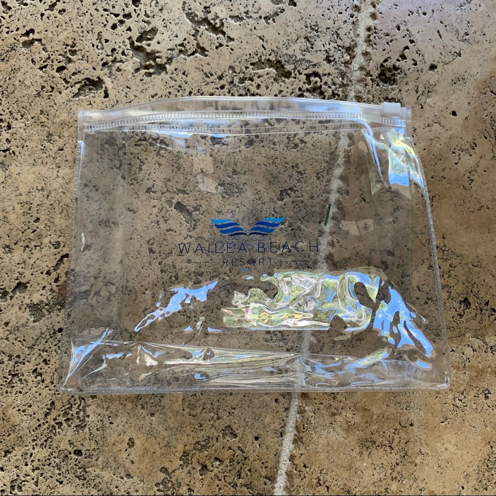 Wailea Beach Resort Marriott Maui Hawaii Clear Bag